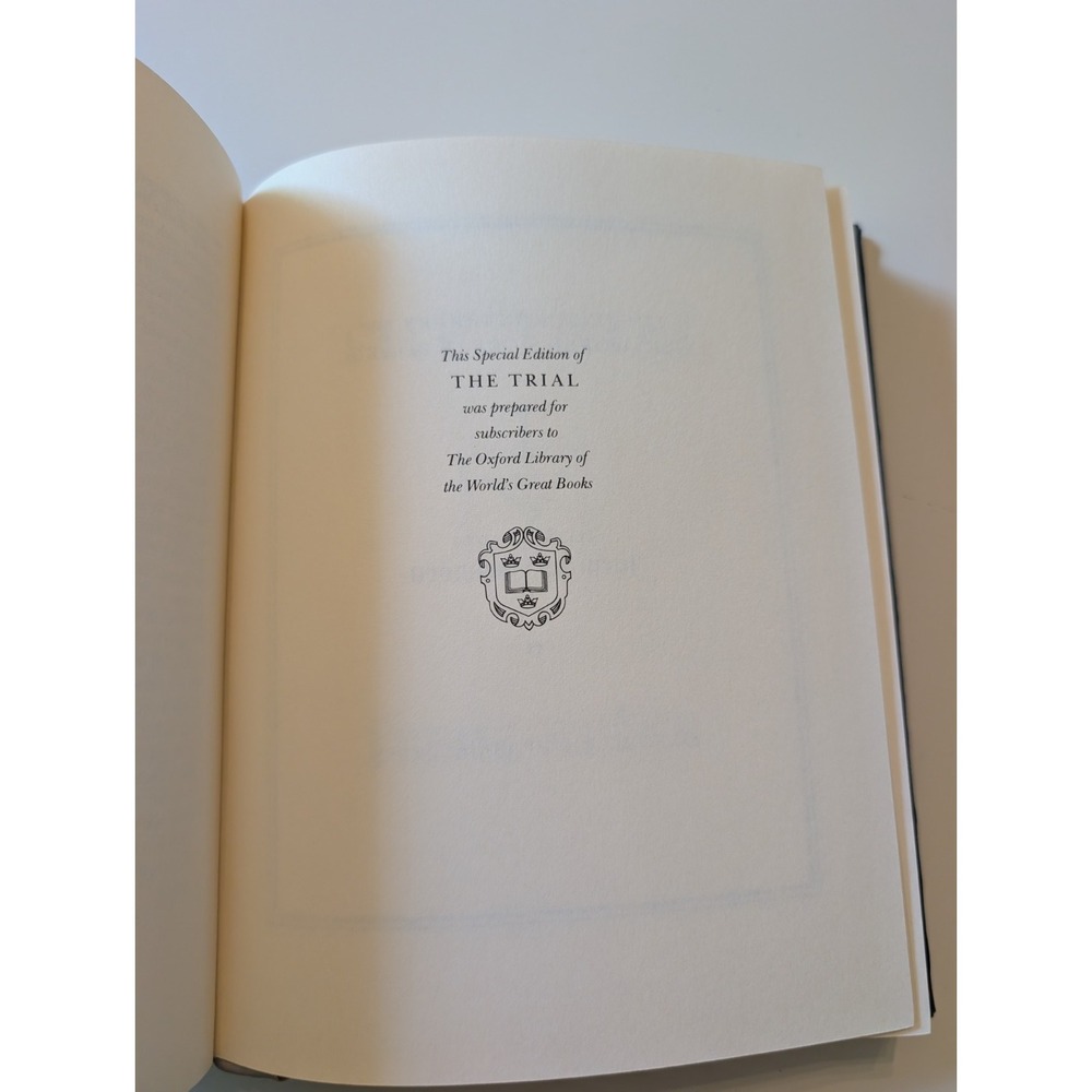 Franklin Library / Oxford University Press THE TRIAL by Franz Kafka Full Leather - Picture 13 of 14